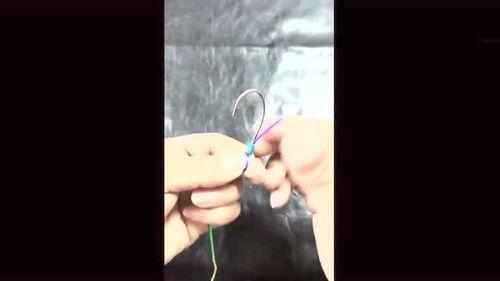 绑鱼线视频